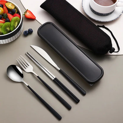 304 Stainless Steel Portable Cutlery Set