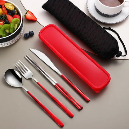 304 Stainless Steel Portable Cutlery Set