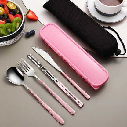 304 Stainless Steel Portable Cutlery Set