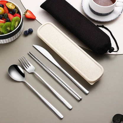 304 Stainless Steel Portable Cutlery Set