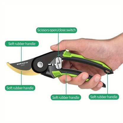 Heavy Duty Garden Pruning Scissors Sharp Manual Trimming Tool