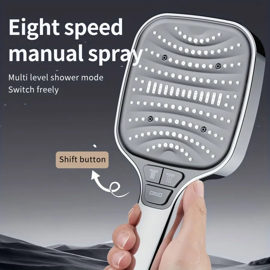 Large Panel Filter Shower Head
