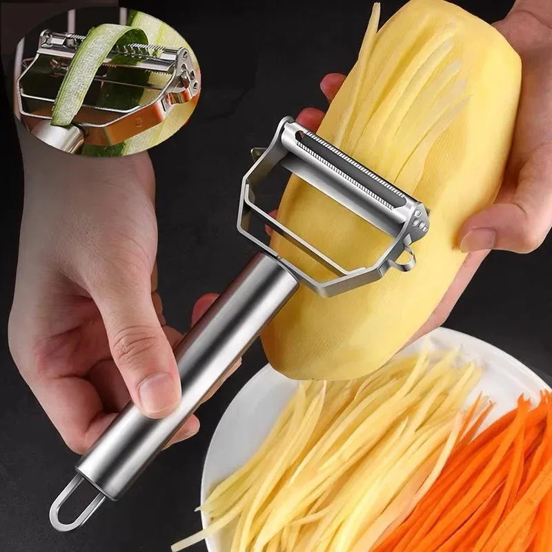 Stainless Steel Double Head Vegetable Peeler
