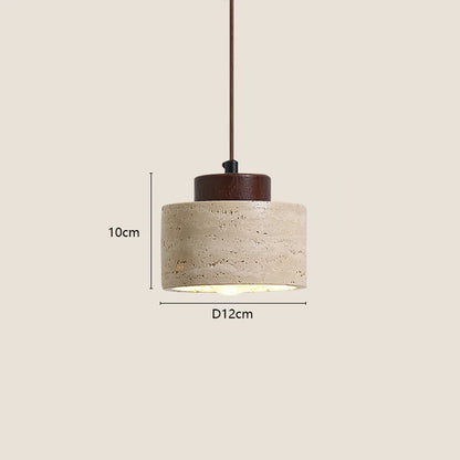 Japanese Wabi Sabi Stone Pendant Light