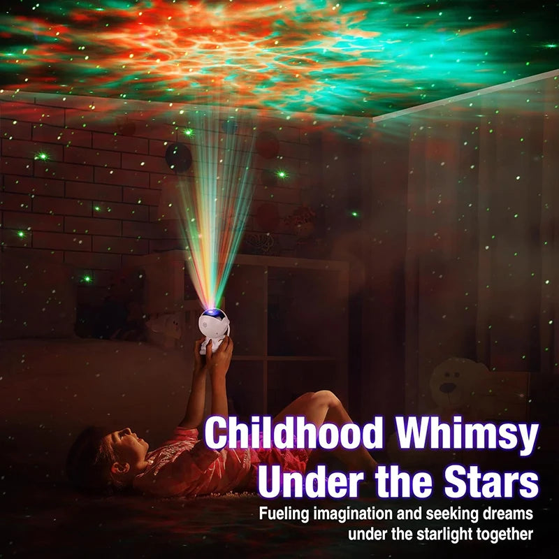 Astronaut Galaxy Projector Night Light