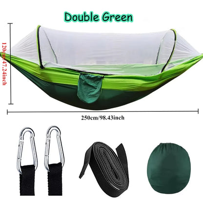 Camping Hammock with Mosquito Net Lightweight
