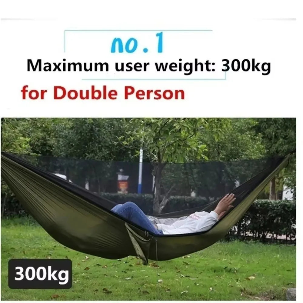 Camping Hammock with Mosquito Net Lightweight