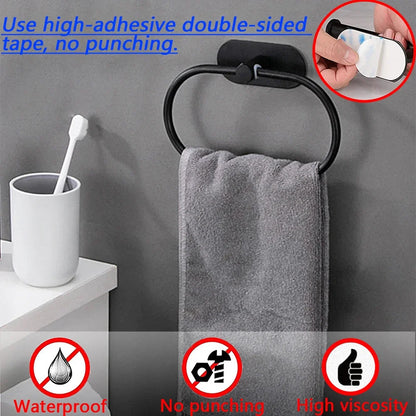 Stainless Steel Self Adhesive Towel Holder