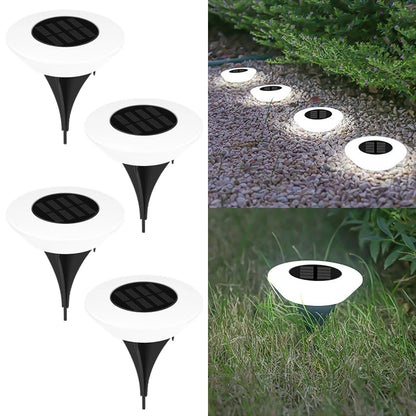 Solar Ground Lights 14 LED Waterproof Outdoor Lawn Pathway