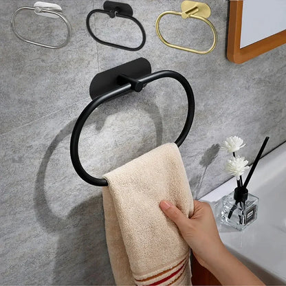 Stainless Steel Self Adhesive Towel Holder