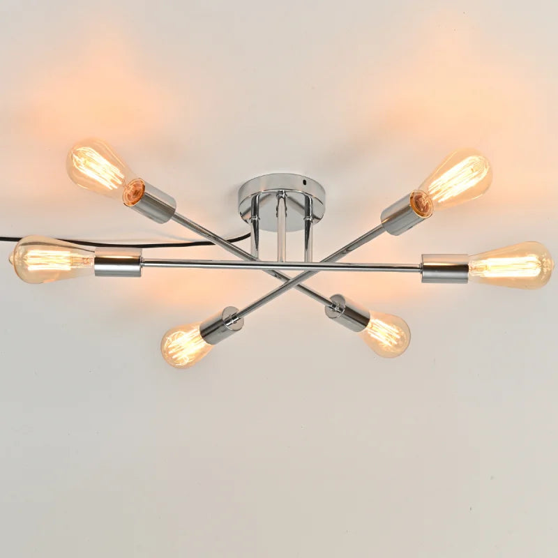 Nordic Minimalist LED Pendant Chandelier Black Gold Ceiling Light