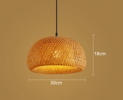 Bamboo Rattan Pendant Lamp