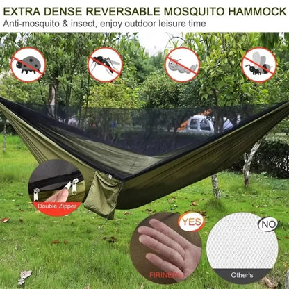 Camping Hammock with Mosquito Net Lightweight
