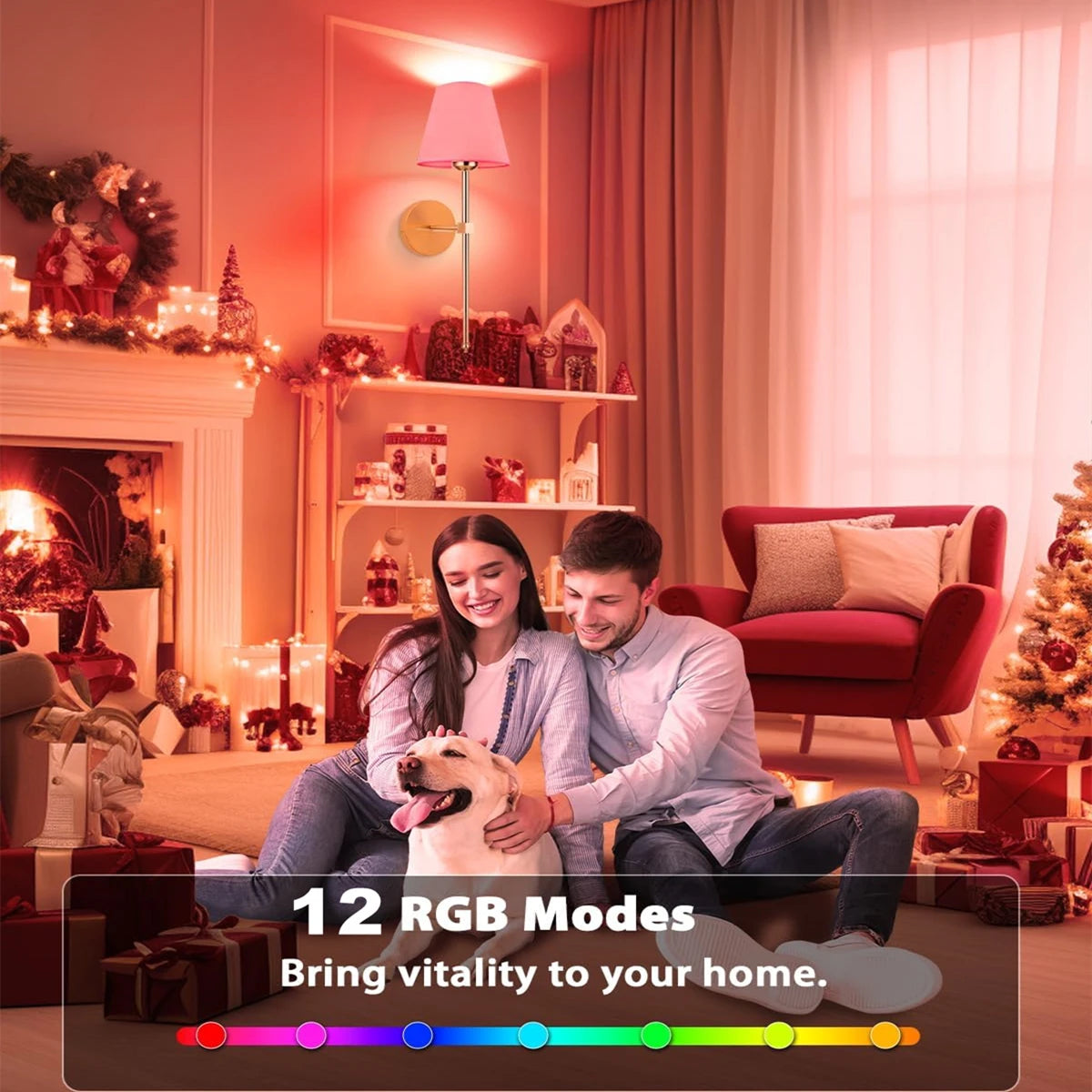 Wireless Rechargeable Wall Lamp