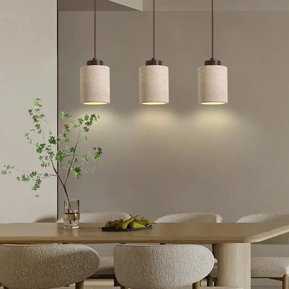 Japanese Wabi Sabi Stone Pendant Light