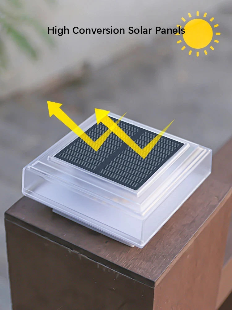 30 LED Solar Pillar Light