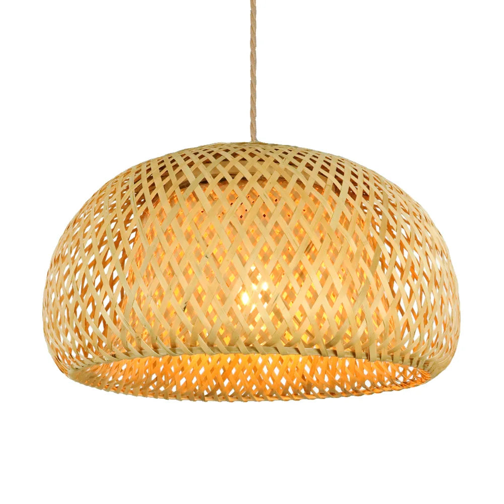 Bamboo Rattan Pendant Lamp