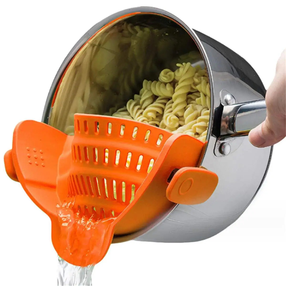 Adjustable Clip On Pot Strainer
