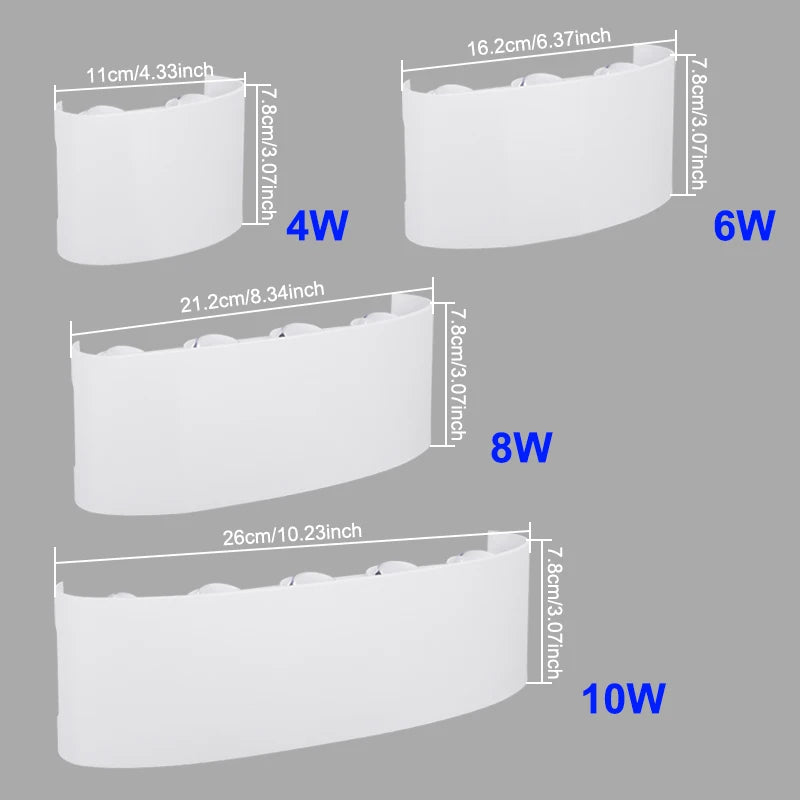 Waterproof LED Wall Light