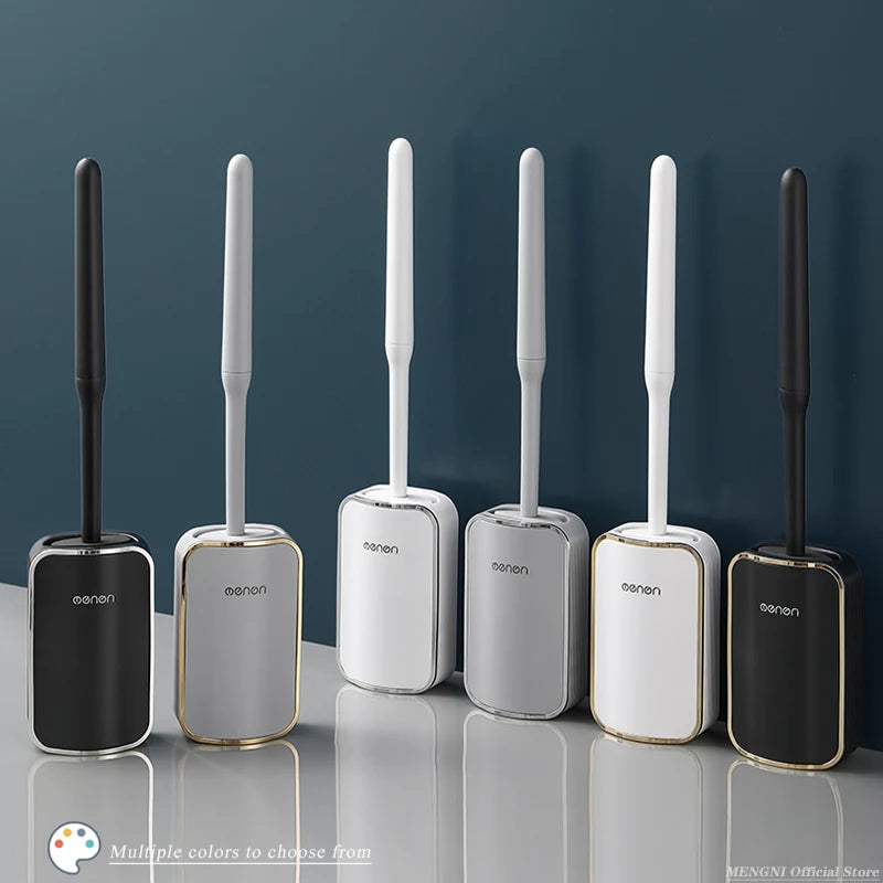 Wall Mounted Toilet Brush Set