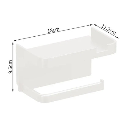 Multifunction Plastic Toilet Paper Holder