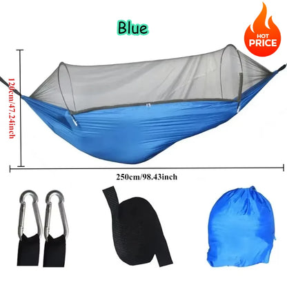 Camping Hammock with Mosquito Net Lightweight