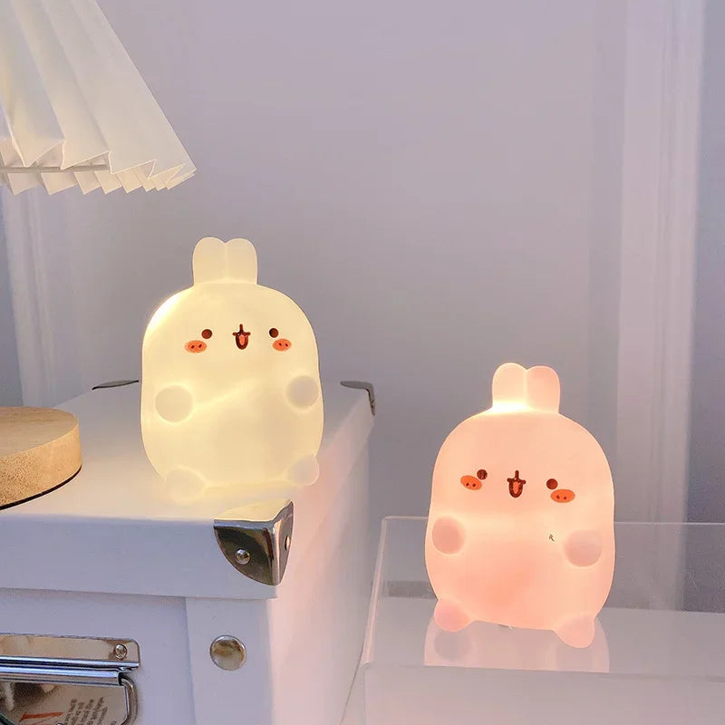 Cute Rabbit LED Night Light