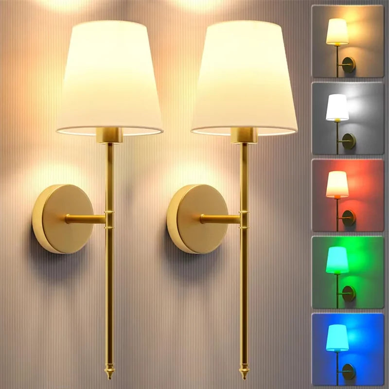 Wireless Rechargeable Wall Lamp