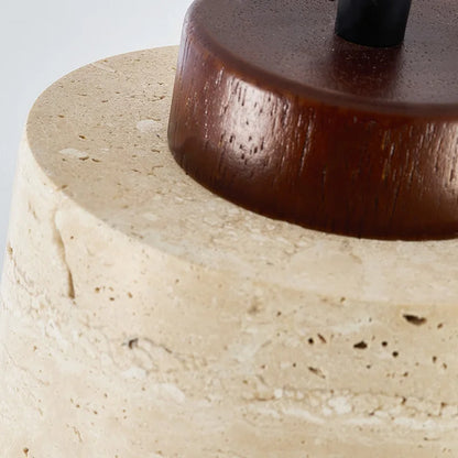 Japanese Wabi Sabi Stone Pendant Light