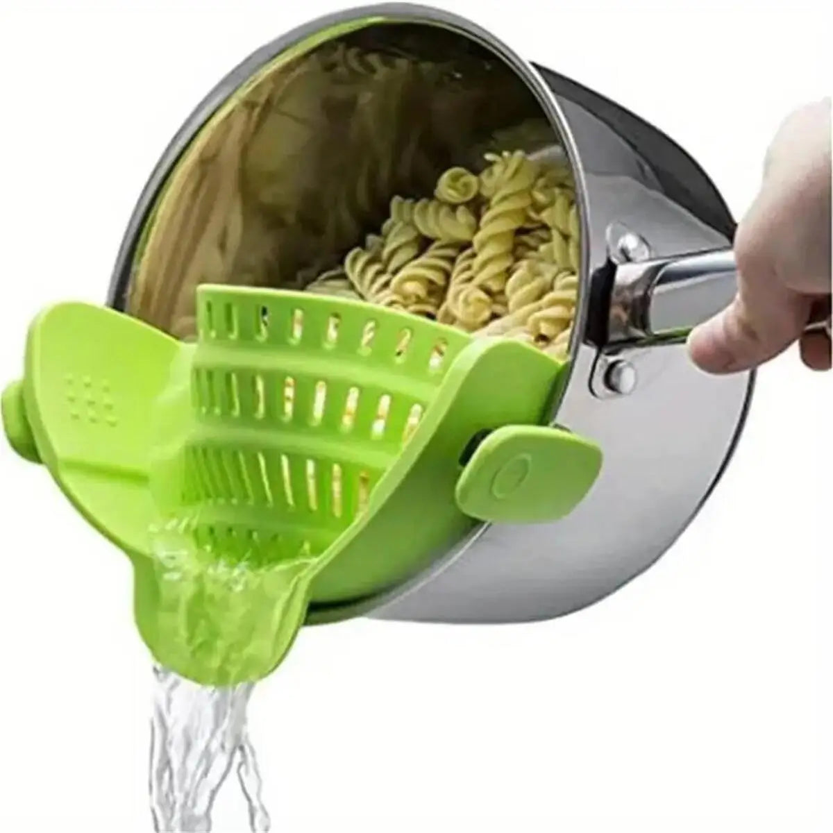 Adjustable Clip On Pot Strainer
