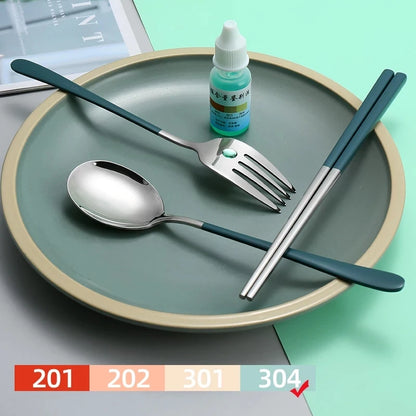 304 Stainless Steel Portable Cutlery Set