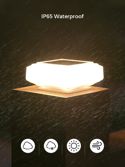 30 LED Solar Pillar Light