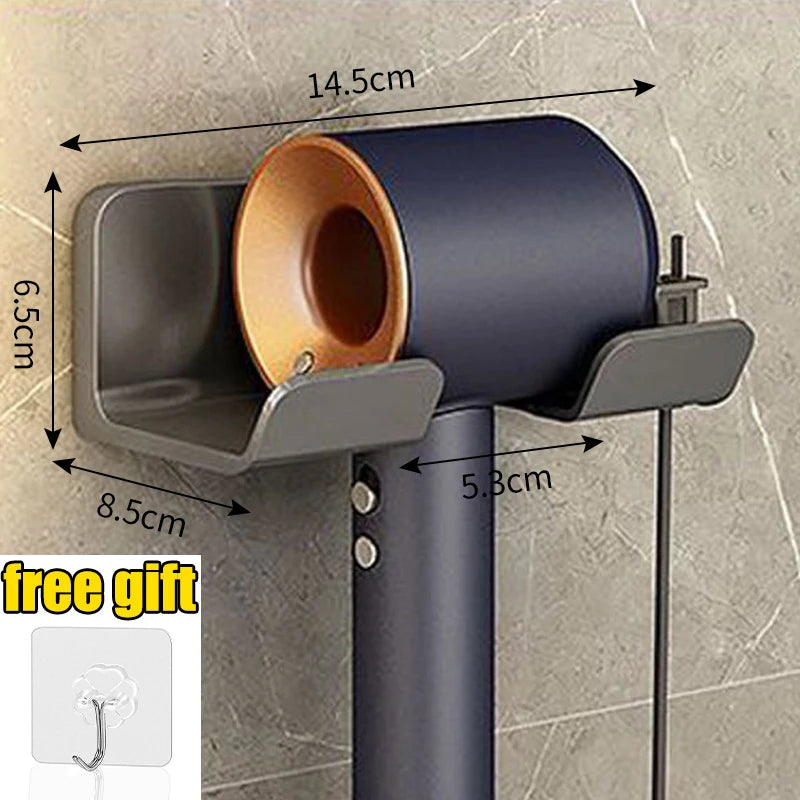 Wall Mounted Hair Dryer Holder