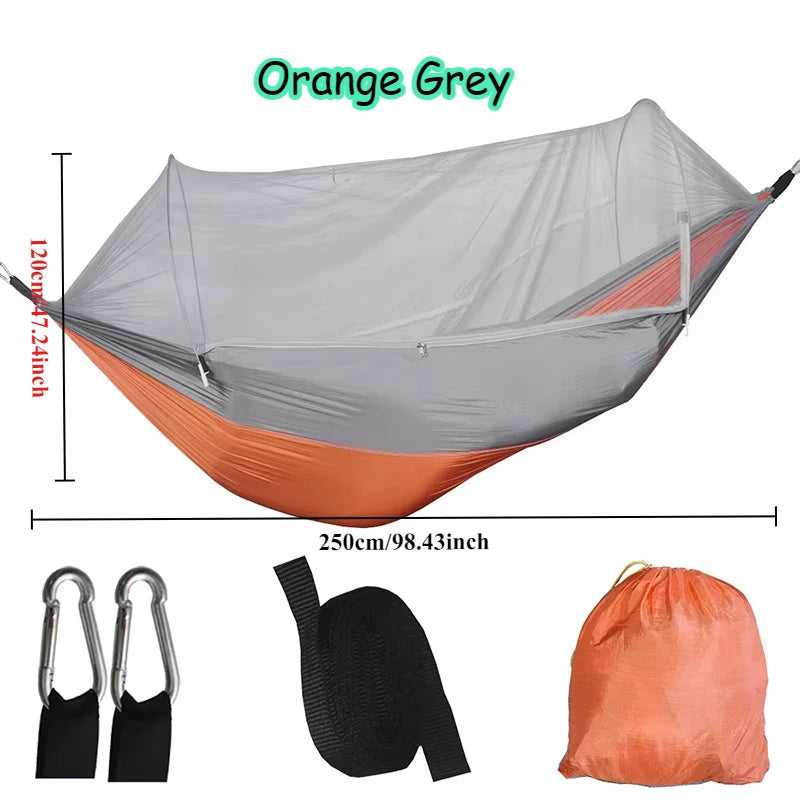 Camping Hammock with Mosquito Net Lightweight