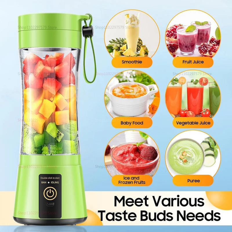 380ml Portable Electric Juicer Blender