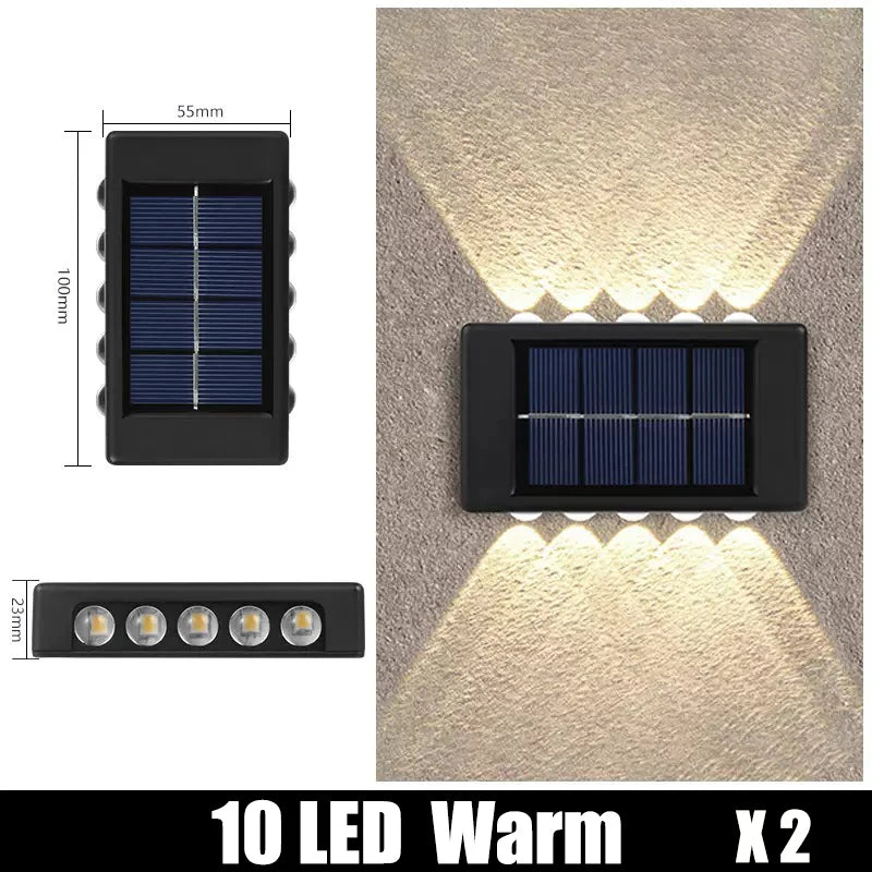 Solar Outdoor Wall Light