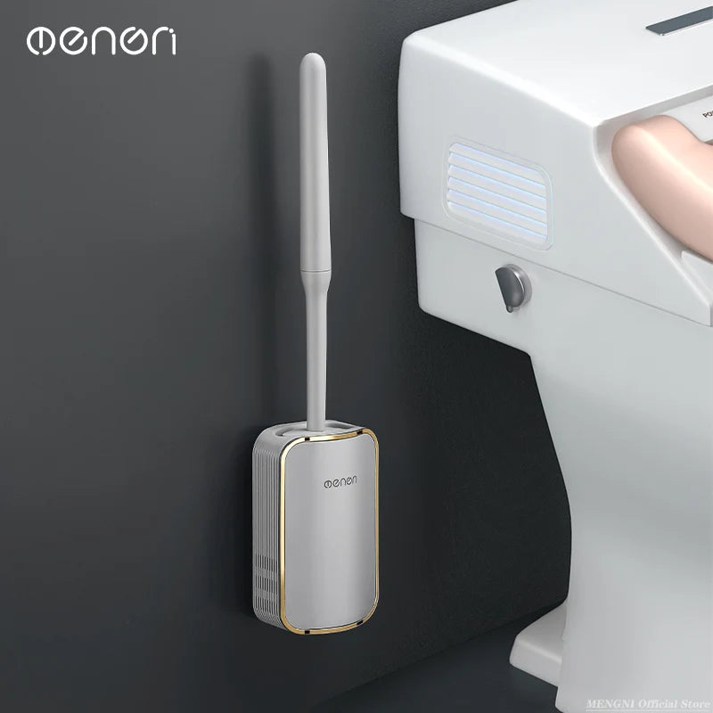 Wall Mounted Toilet Brush Set