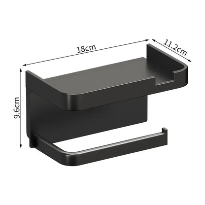 Multifunction Plastic Toilet Paper Holder