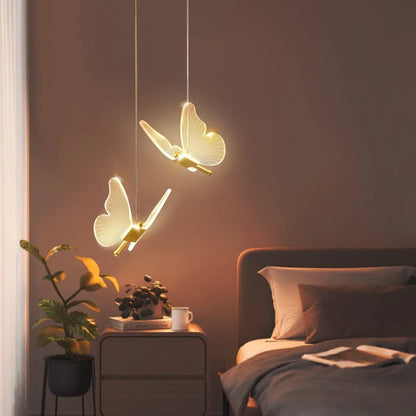 Modern Butterfly LED Pendant Light