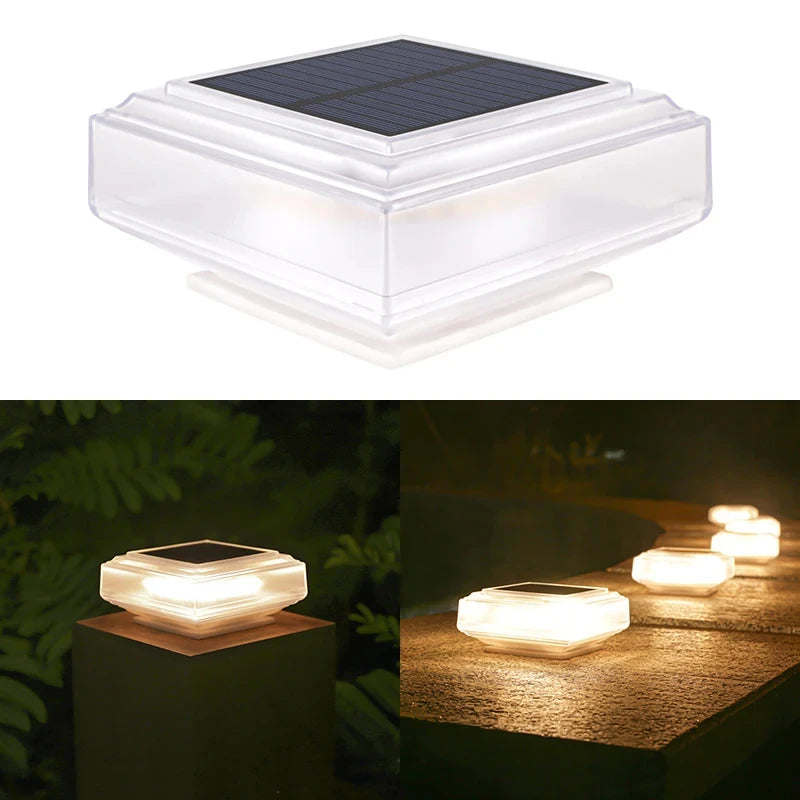 30 LED Solar Pillar Light