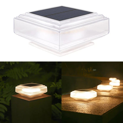 30 LED Solar Pillar Light