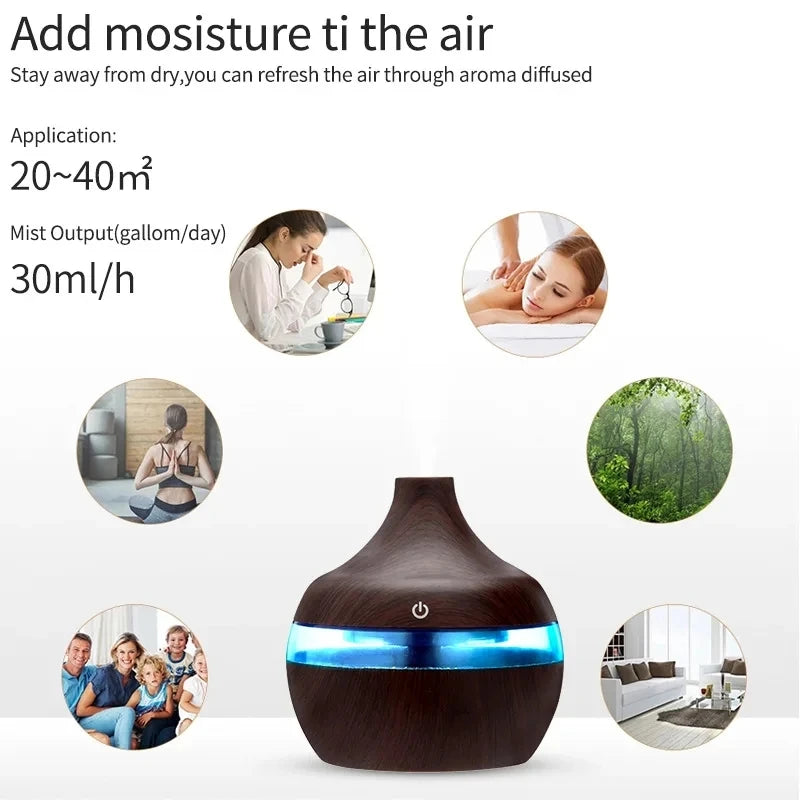 Air Humidifier Cool Mist 300ML