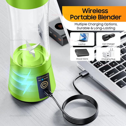 380ml Portable Electric Juicer Blender