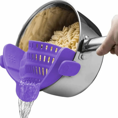 Adjustable Clip On Pot Strainer