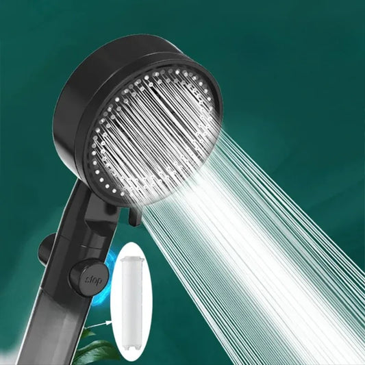 High Pressure Filtered Shower Head 10 Spray